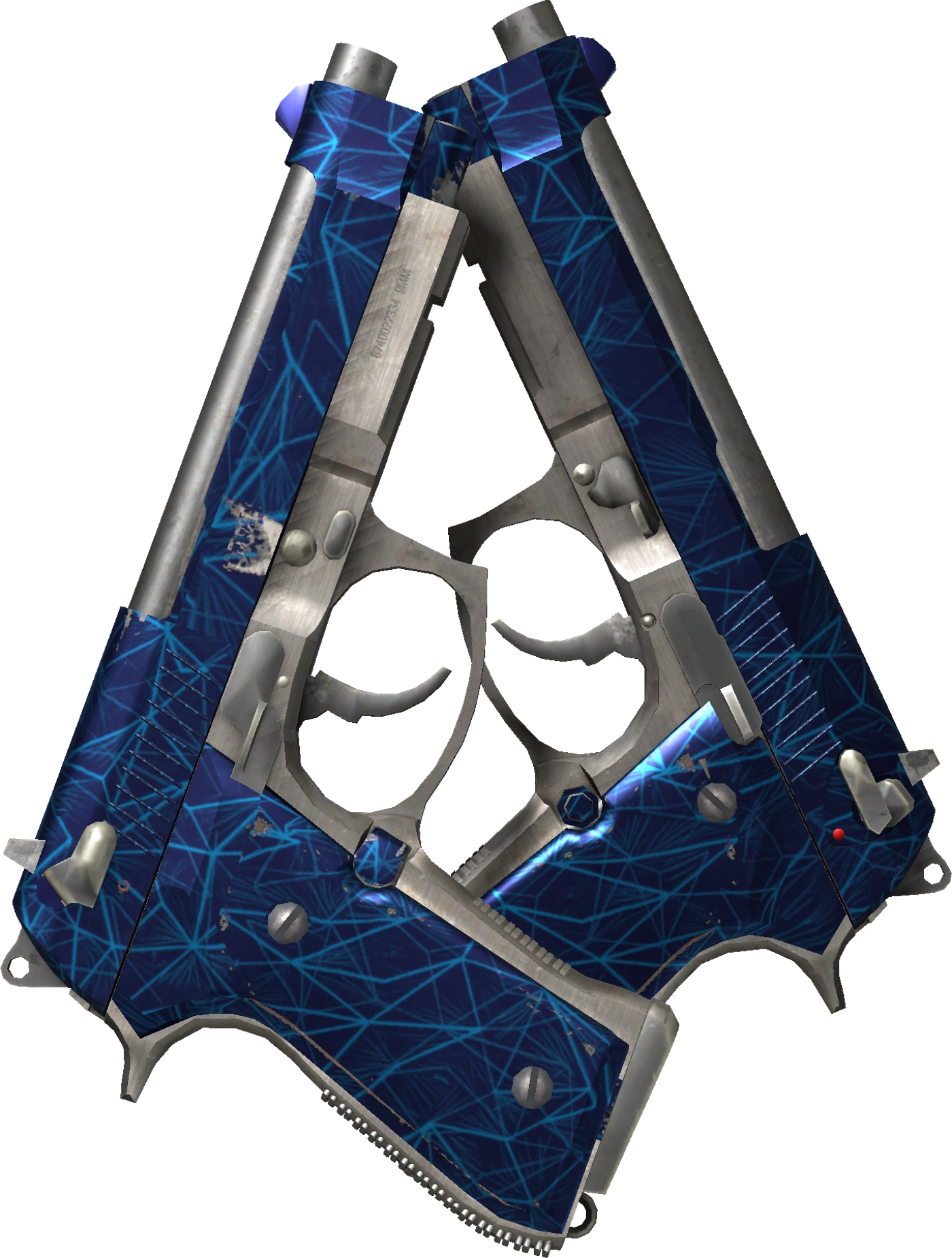 Dual Berettas | Cobalt Quartz