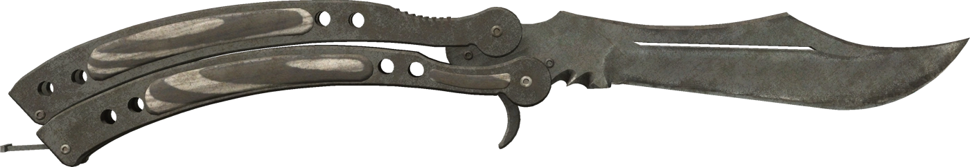 ★ StatTrak™ Butterfly Knife | Black Laminate
