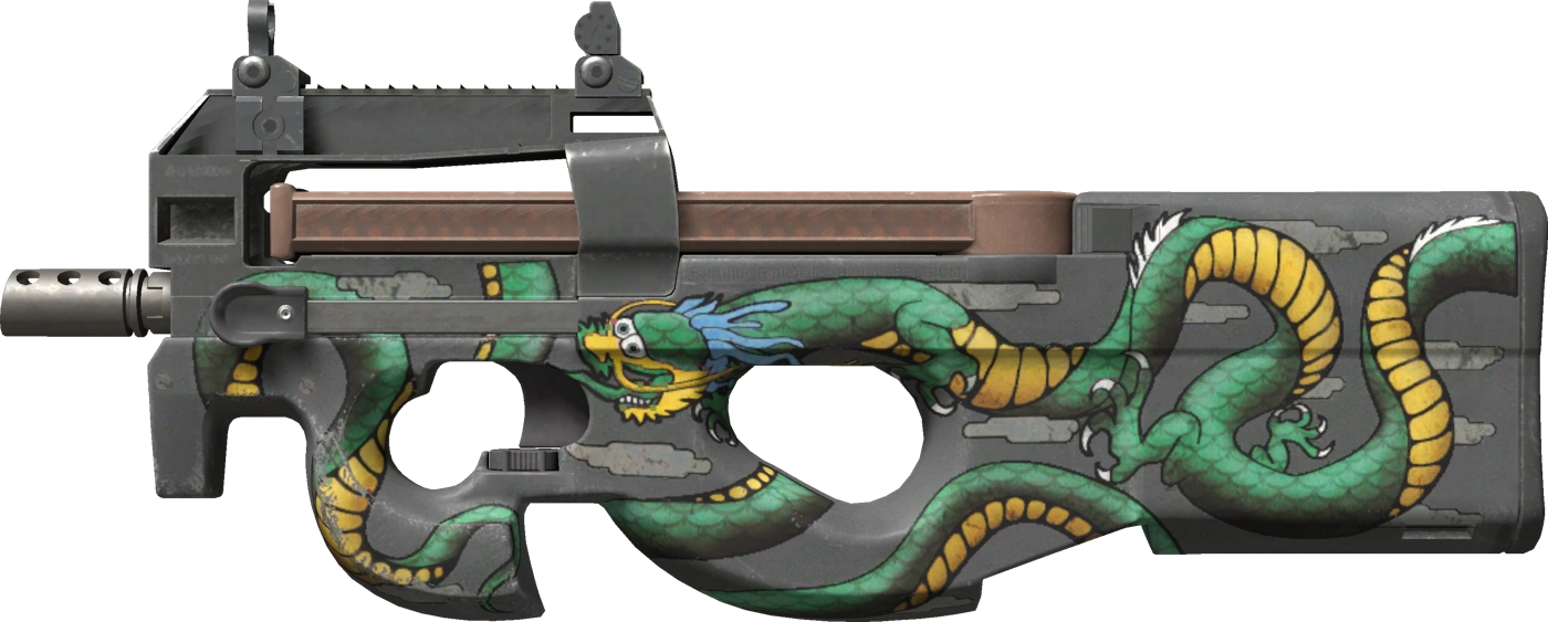 P90 | Emerald Dragon