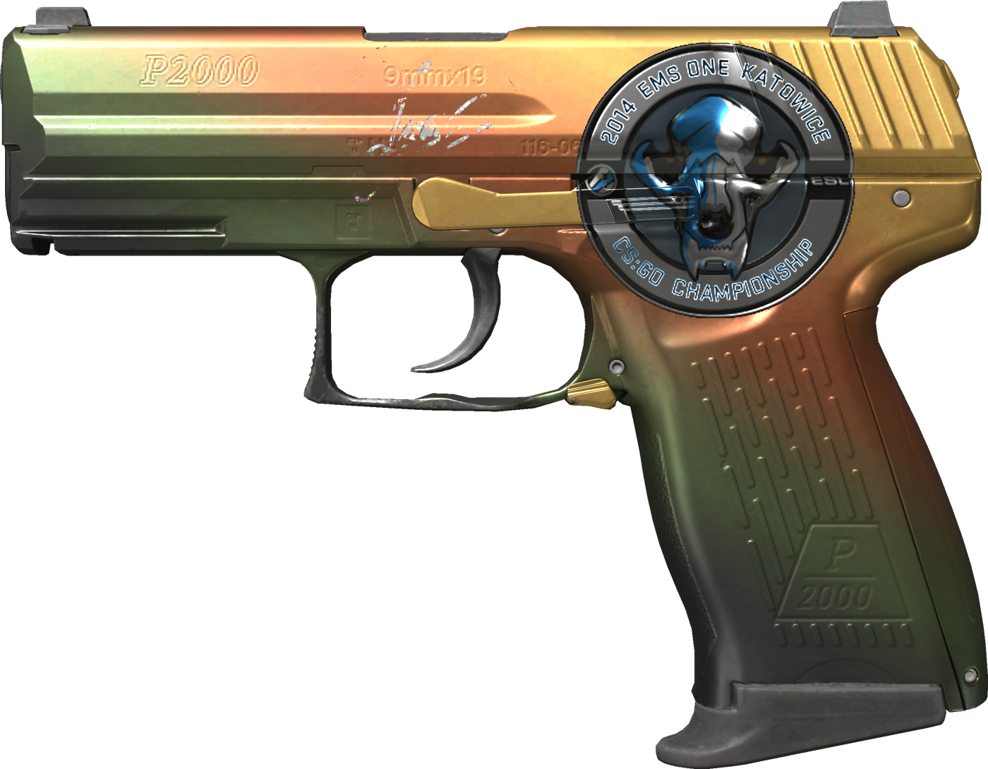 P2000 | Amber Fade