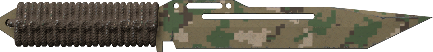 ★ Paracord Knife | Forest DDPAT