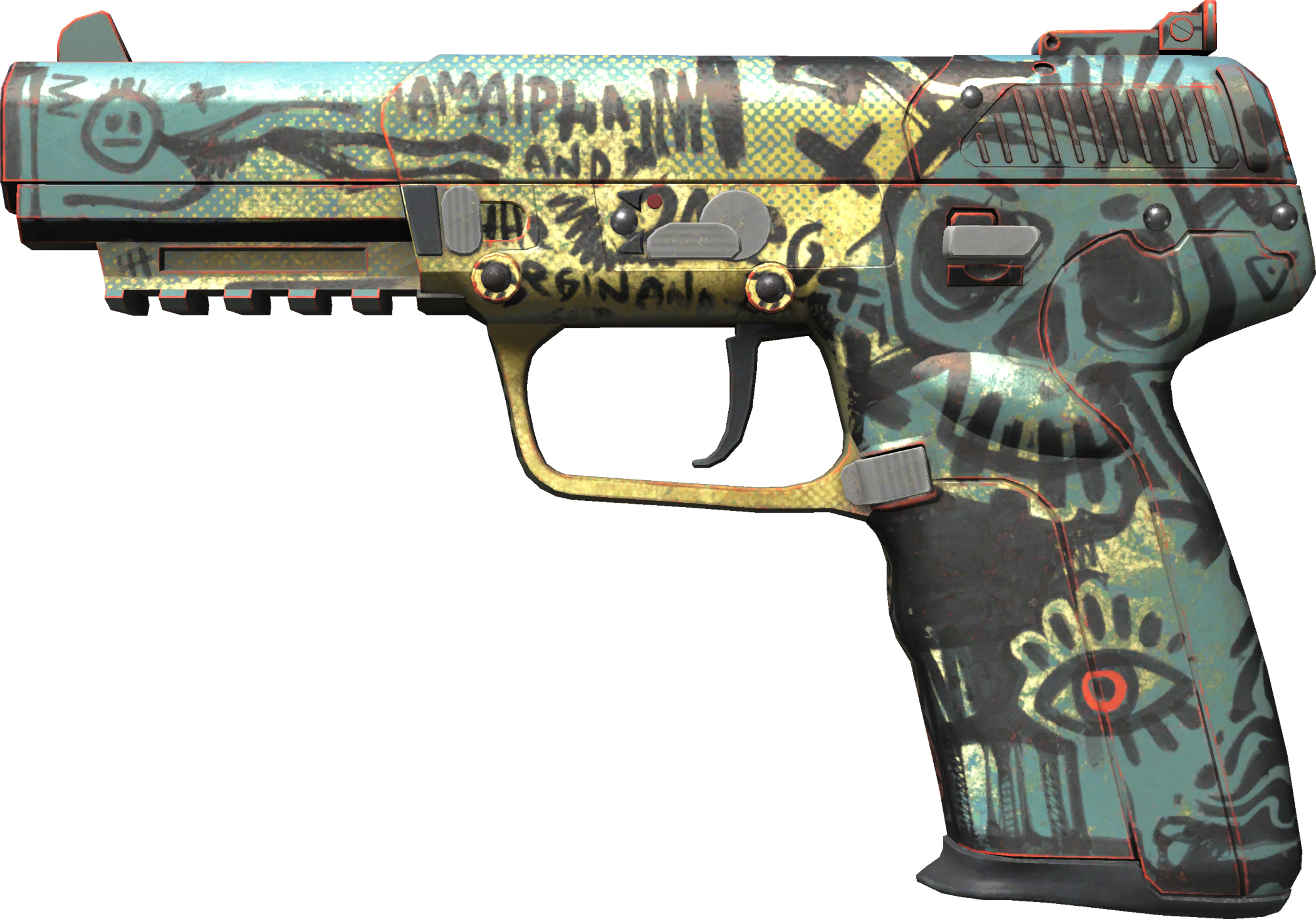 StatTrak™ Five-SeveN | Scrawl on GamerPay