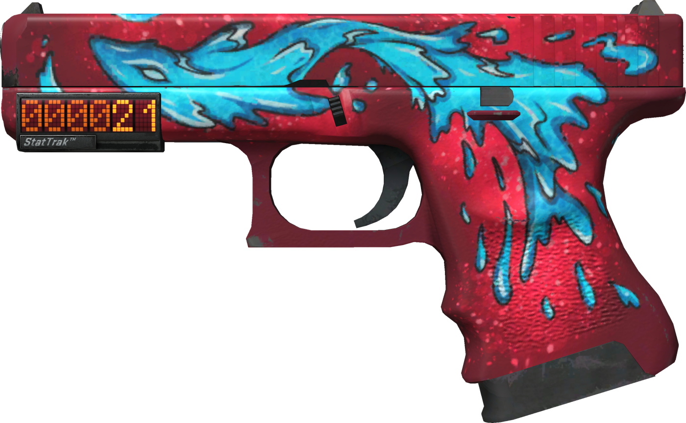 StatTrak™ Glock-18 | Water Elemental