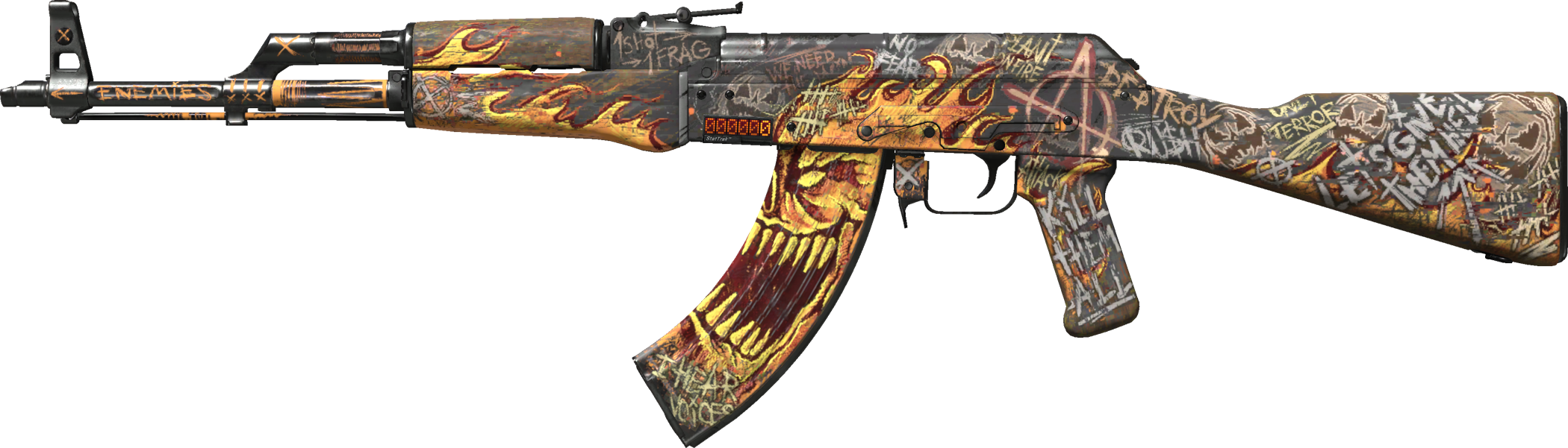 StatTrak™ AK-47 | Searing Rage on GamerPay