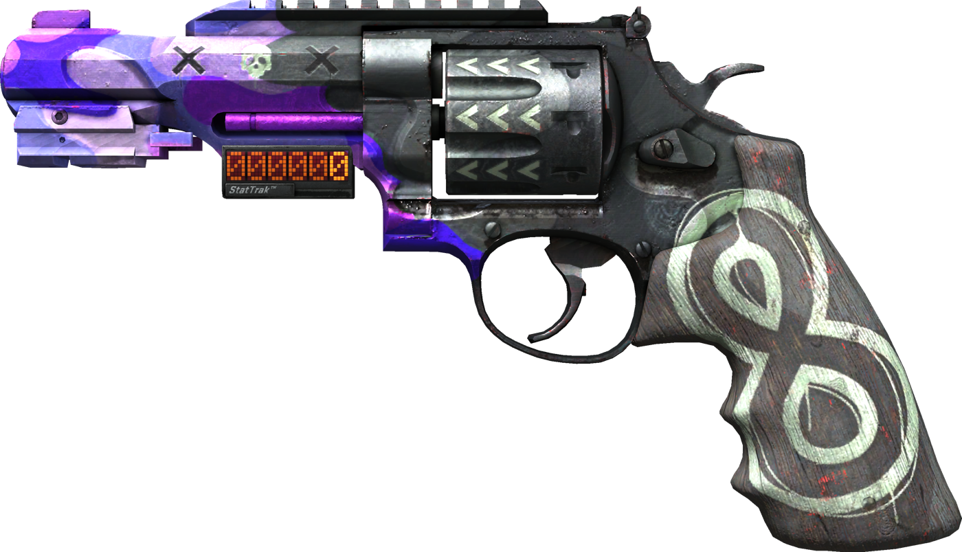 StatTrak™ R8 Revolver | Crazy 8