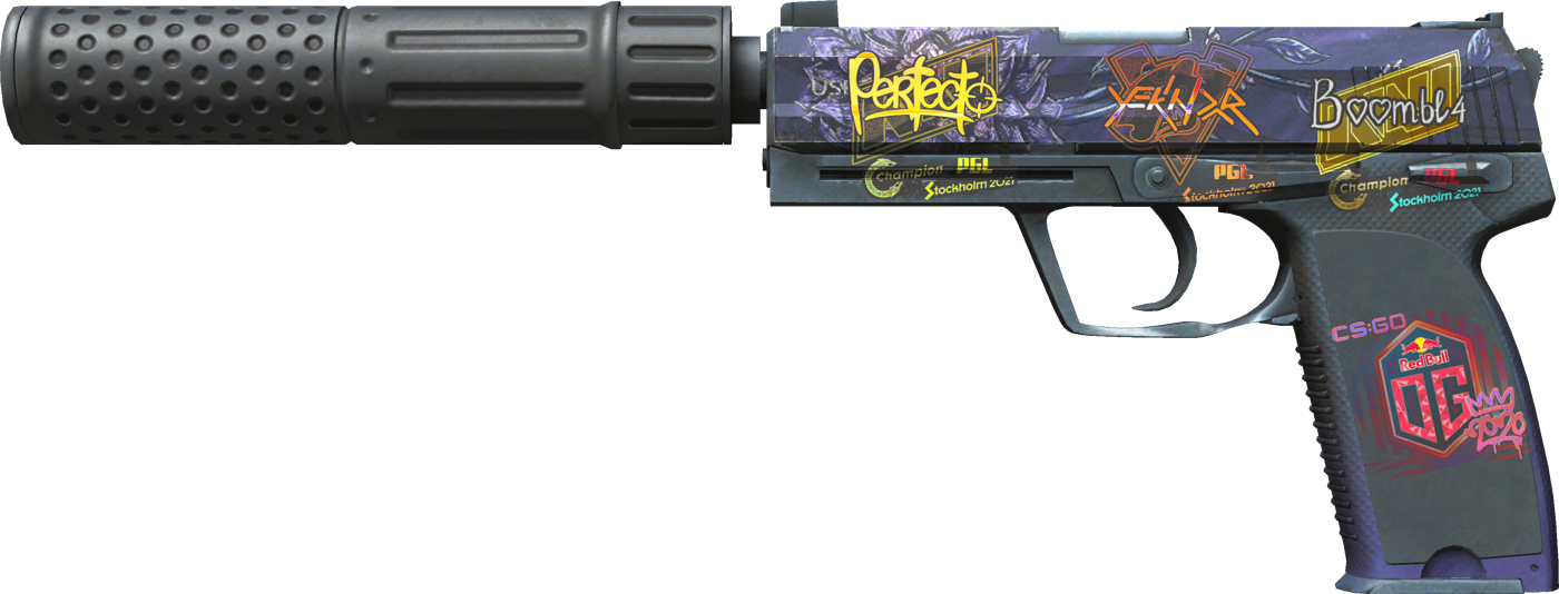 USP-S | Black Lotus