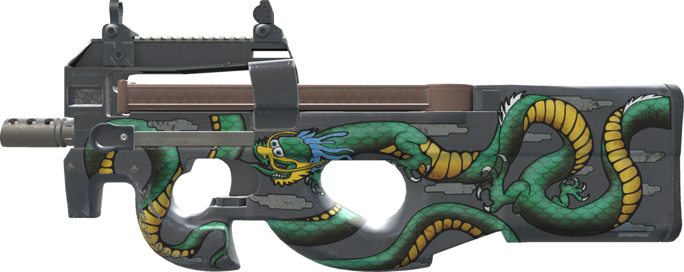 P90 | Emerald Dragon