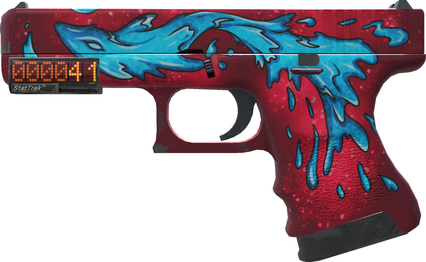 StatTrak™ Glock-18 | Water Elemental