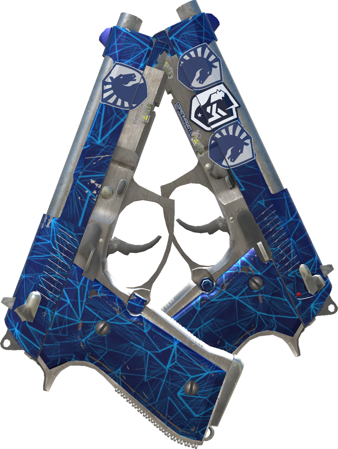 Dual Berettas | Cobalt Quartz