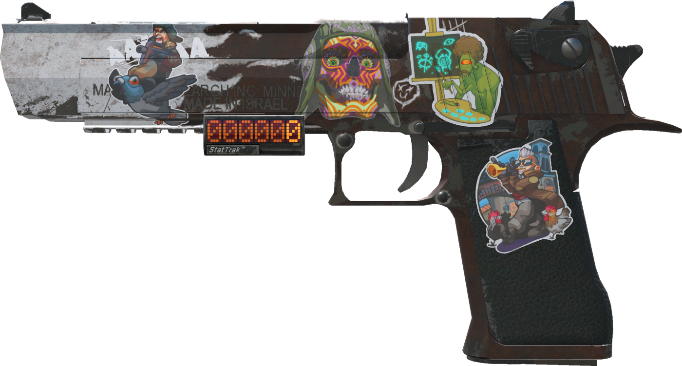 StatTrak™ Desert Eagle | Oxide Blaze