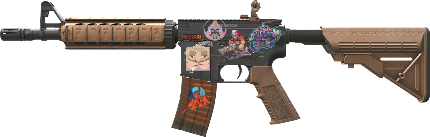 StatTrak™ M4A4 | Poly Mag