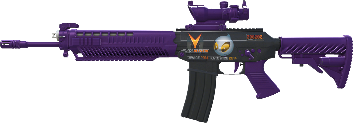 StatTrak™ SG 553 | Ultraviolet