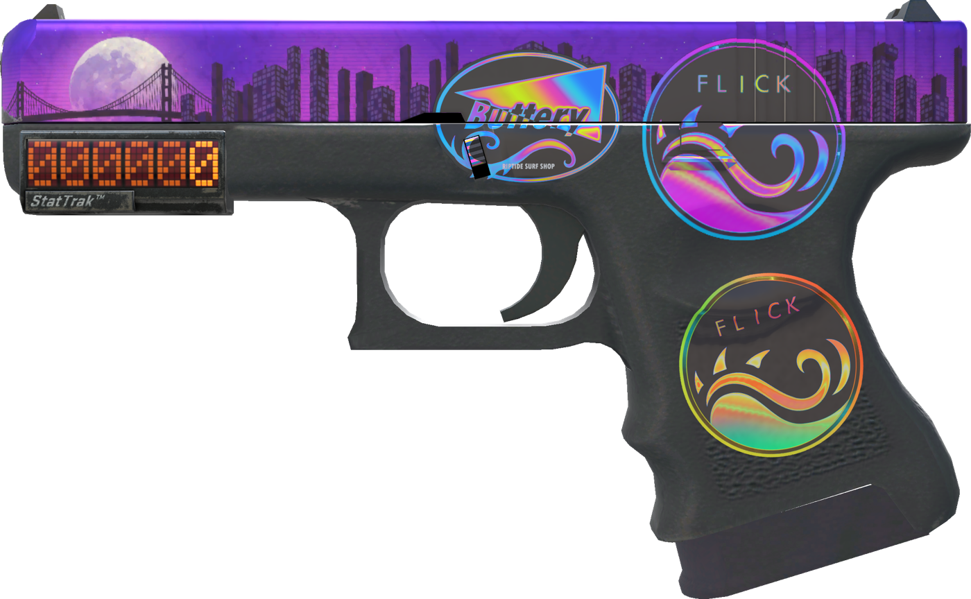 StatTrak™ Glock-18 | Moonrise