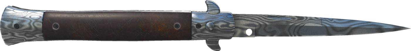 ★ Stiletto Knife | Damascus Steel