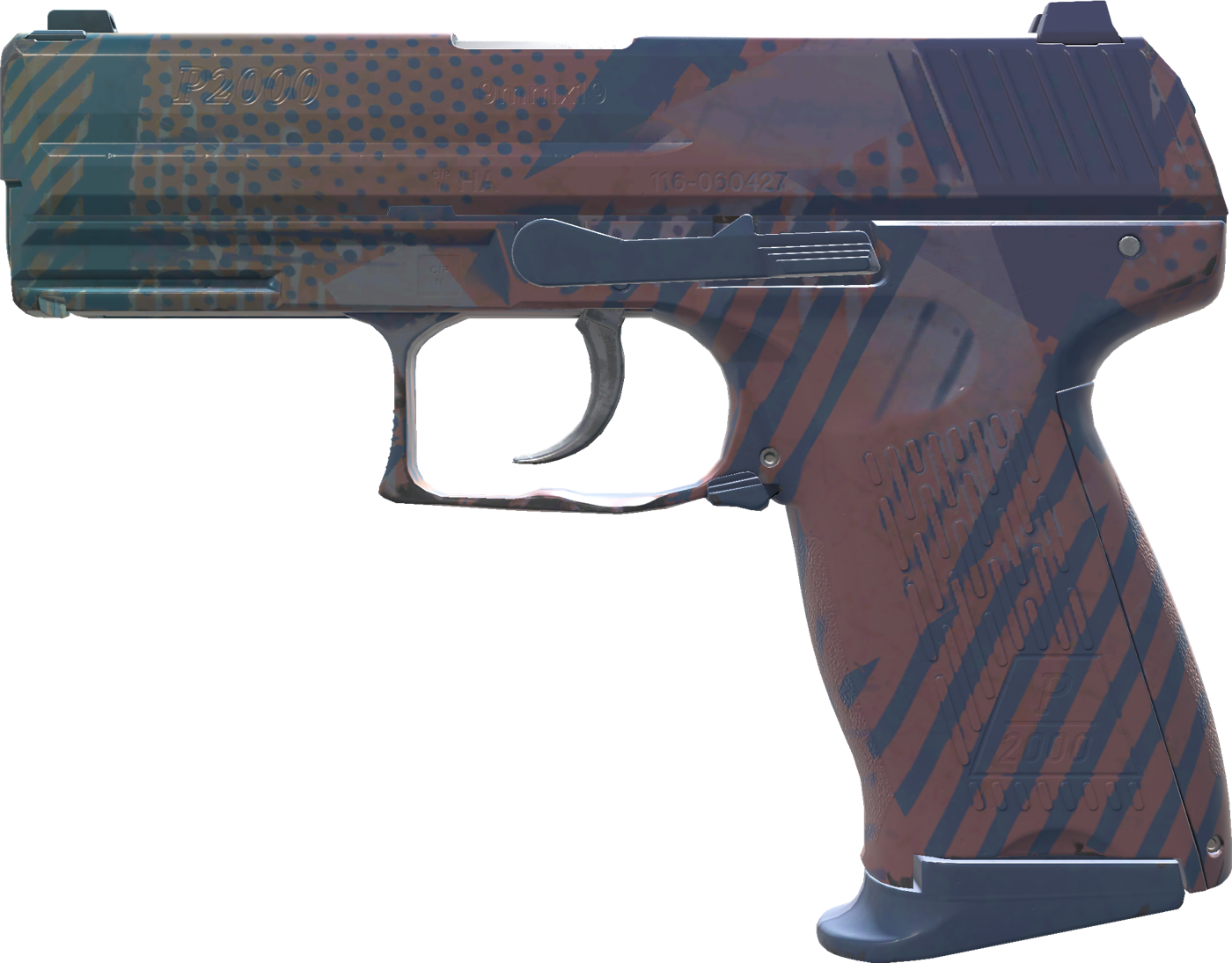 P2000 | Coral Halftone