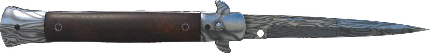 ★ Stiletto Knife | Damascus Steel