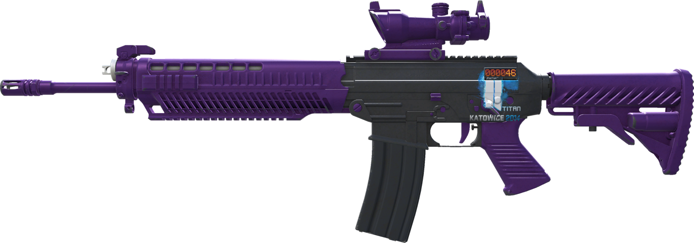 StatTrak™ SG 553 | Ultraviolet