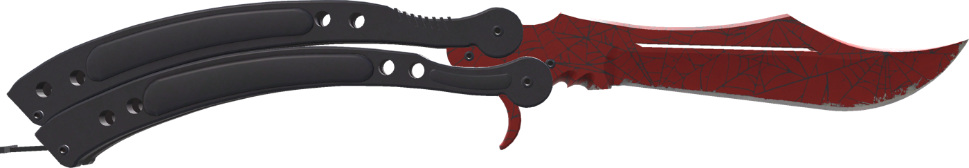 ★ StatTrak™ Butterfly Knife | Crimson Web