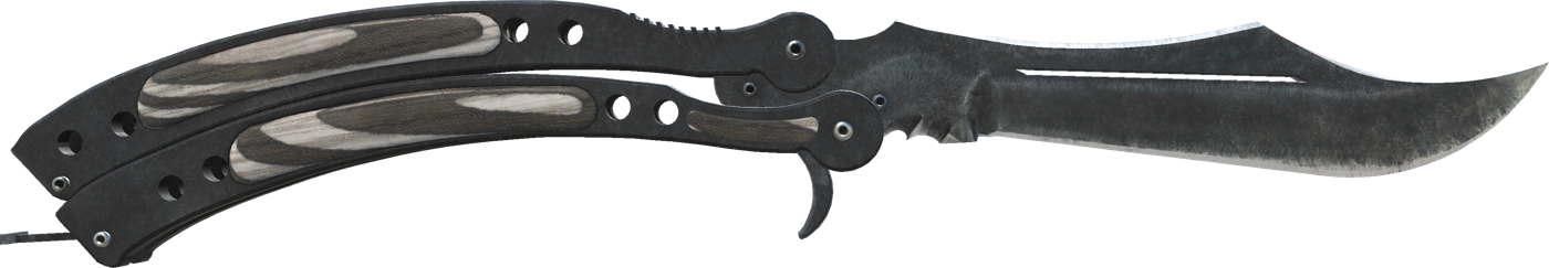 ★ Butterfly Knife | Black Laminate