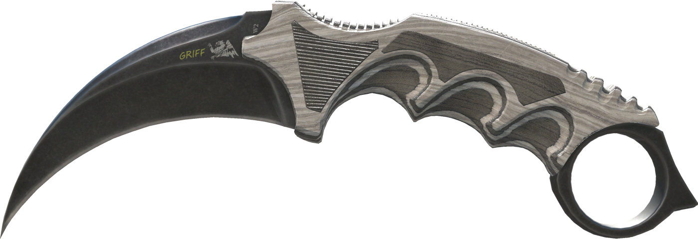 ★ Karambit | Black Laminate