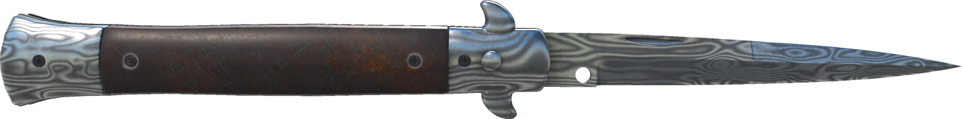 ★ Stiletto Knife | Damascus Steel