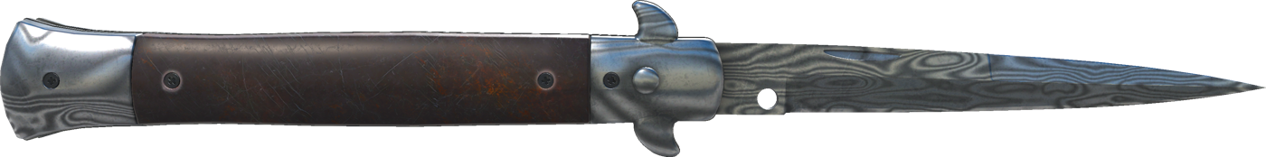 ★ Stiletto Knife | Damascus Steel