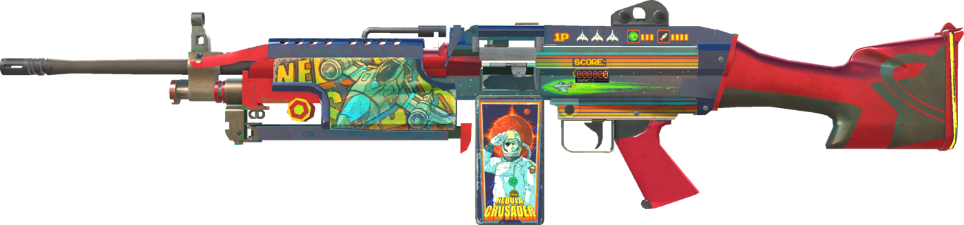 StatTrak™ M249 | Nebula Crusader