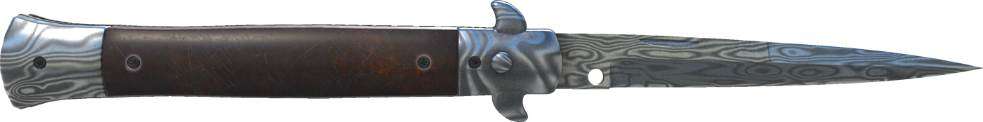 ★ Stiletto Knife | Damascus Steel